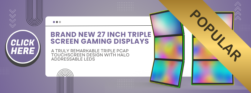 new 27 inch triple screen cta