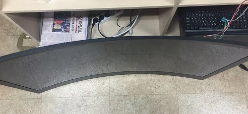 curved transparent lcd