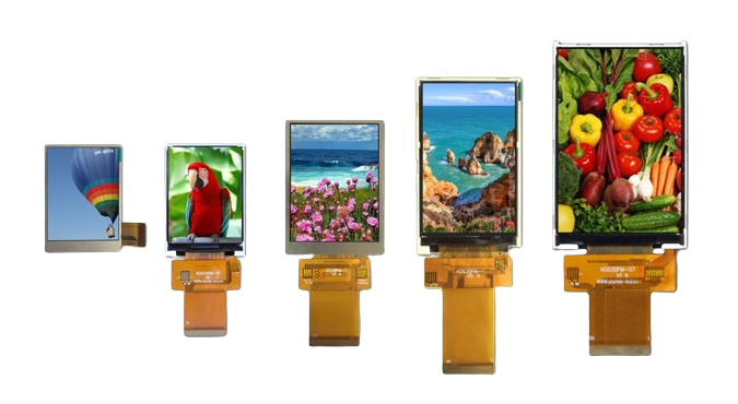 small tft, small format panels, small format display