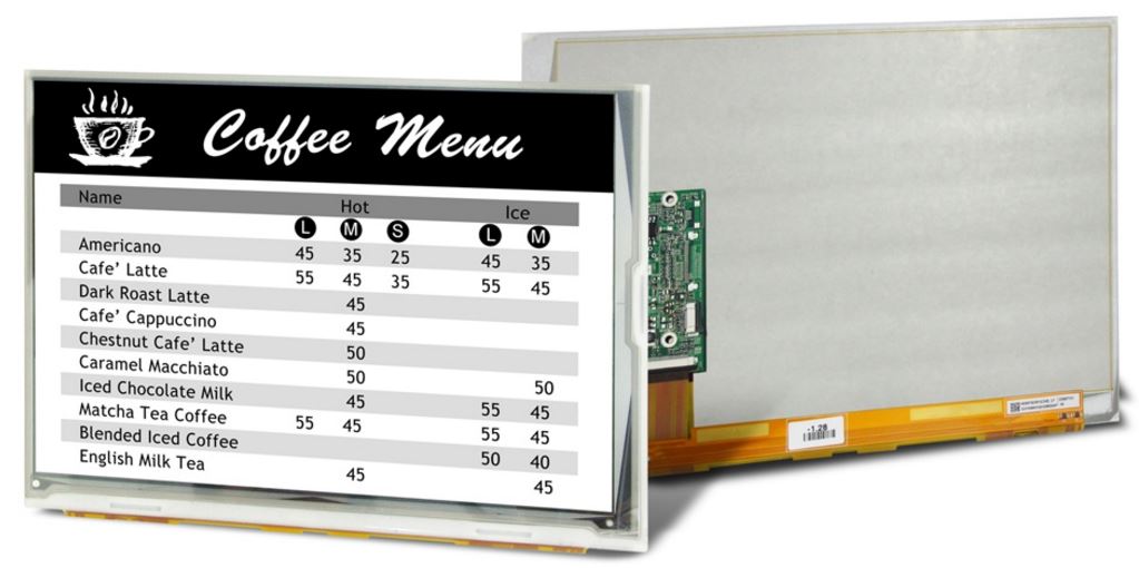 9-7 inch E-Paper Display from CDS