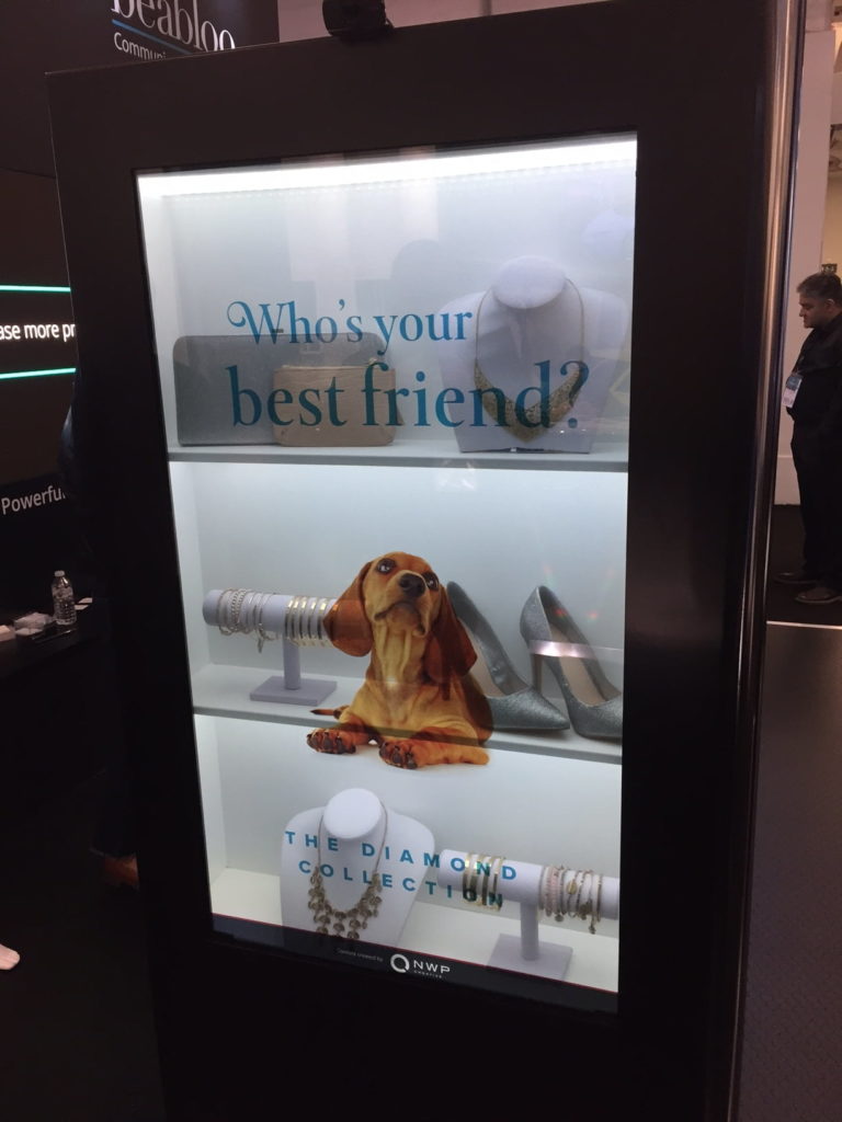 CDS Transparent LCD Portrait