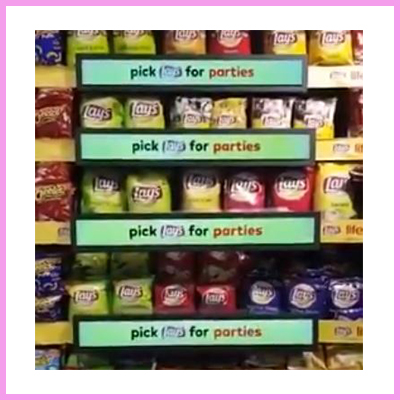 cds lcd shelf edge in action