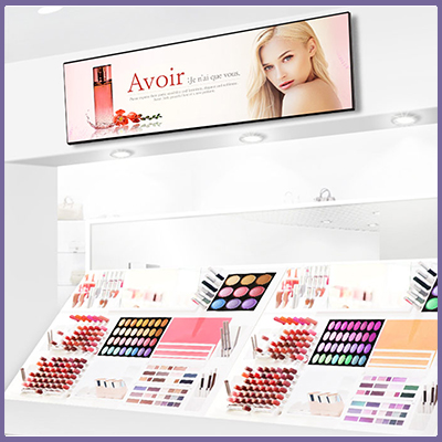 CDS stretched LCD displays in action