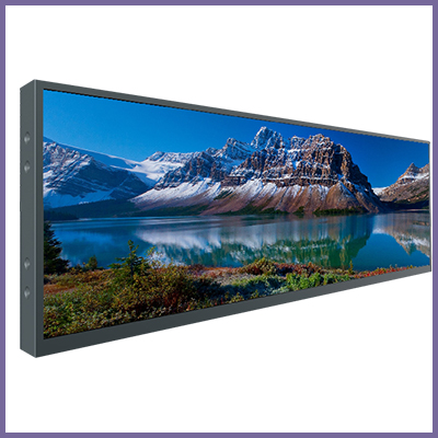 CDS stretched half cut displays