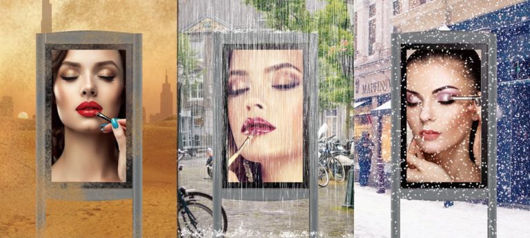 CDS outdoor weatherproof displays