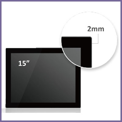 CDS narrow bezel IP65 panel pcs