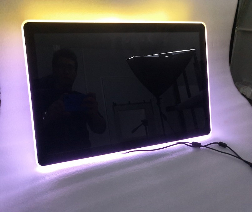 CDS Halo Edge Lit Display