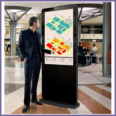 cds freestanding totem