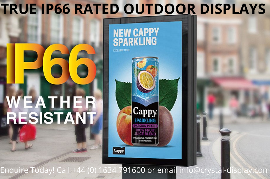 CDS IP66 resistant monitors POST