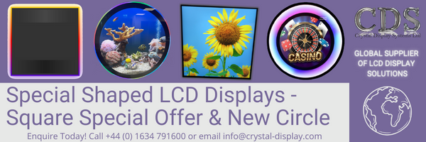 Circular and Square LCD Monitor Solutions