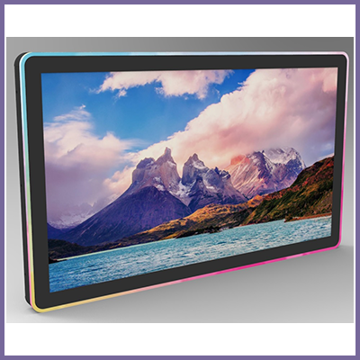 Halo Edge Lit Displays