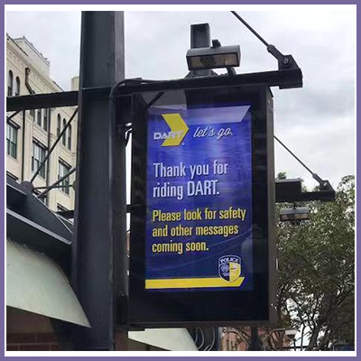 passenger information displays