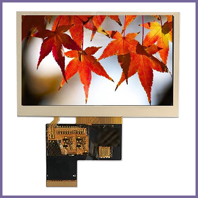 4.3 inch high bright