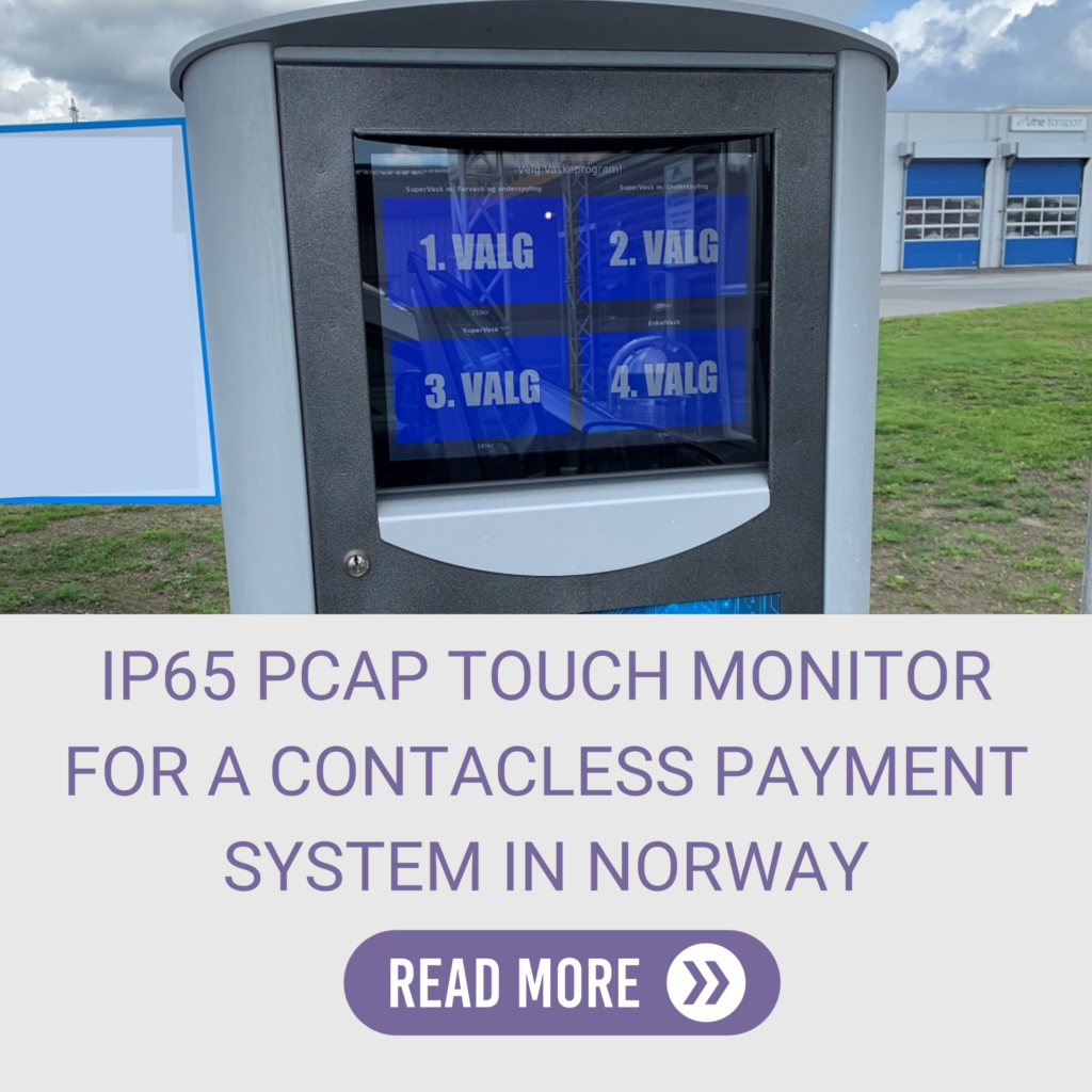 optical bonded, ip65, touch monitor,