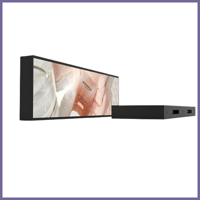 Double-Sided Stretched LCD